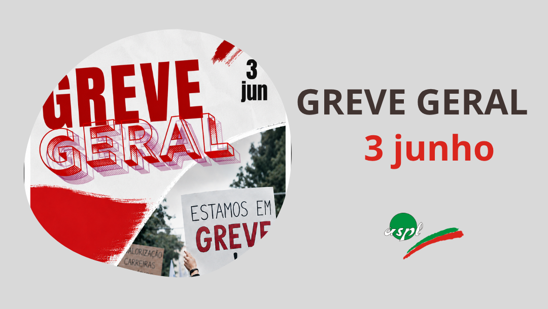ASPL apela à Greve Geral - 3 junho 2026